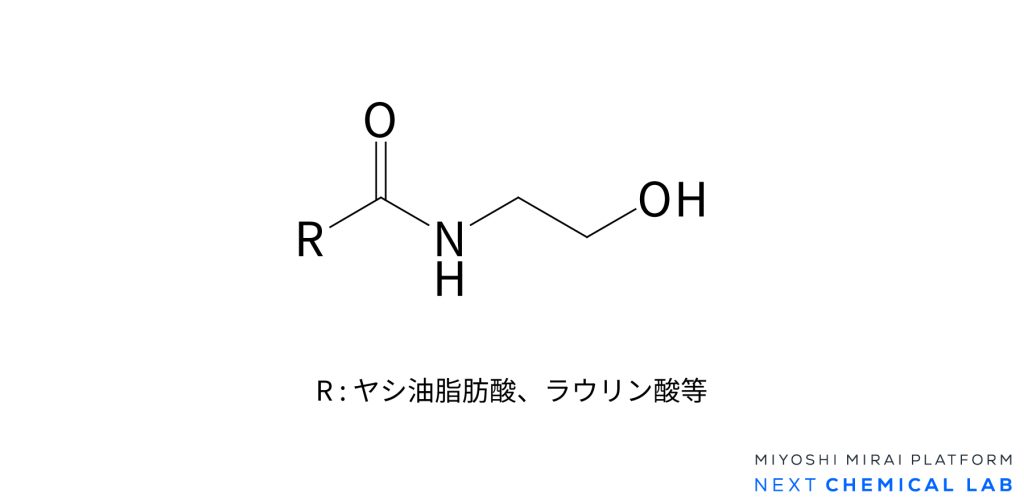 コカミドMEAの構造式